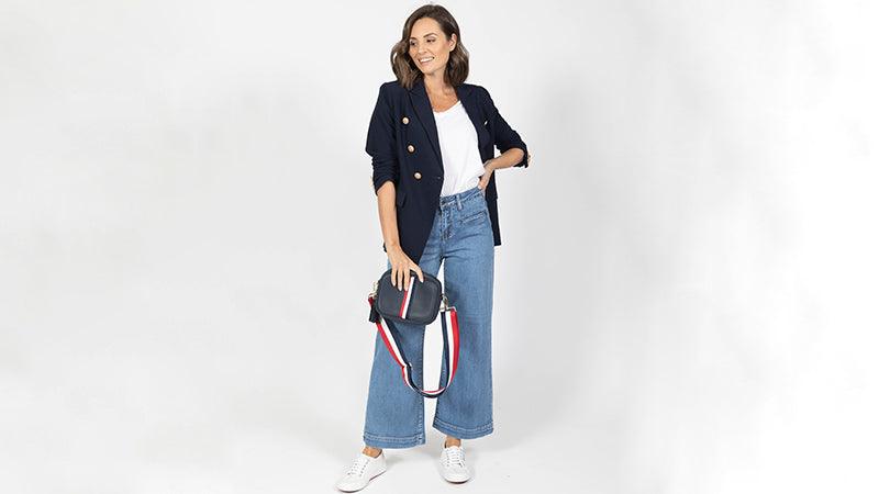 How To Buy Wide Leg Jeans | Freya Jeans - White & Co Living