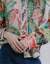 132-fashion-tropezena-lace-trim-blouse-pink-green-womens-clothing