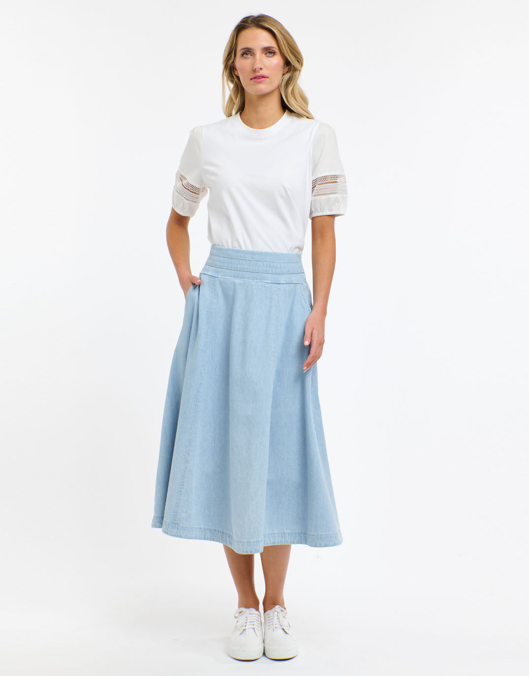 365-days-alex-cotton-sleeve-tee-white-womens-clothing