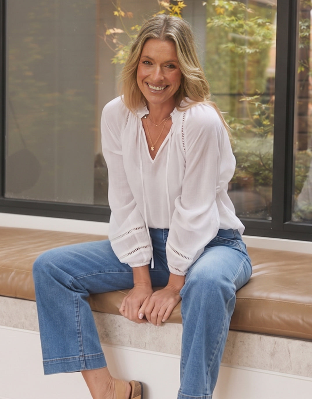 Isabelle Blouse - White