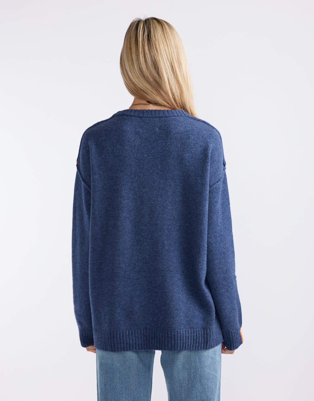 Marais Wool Cashmere Knit - Denim