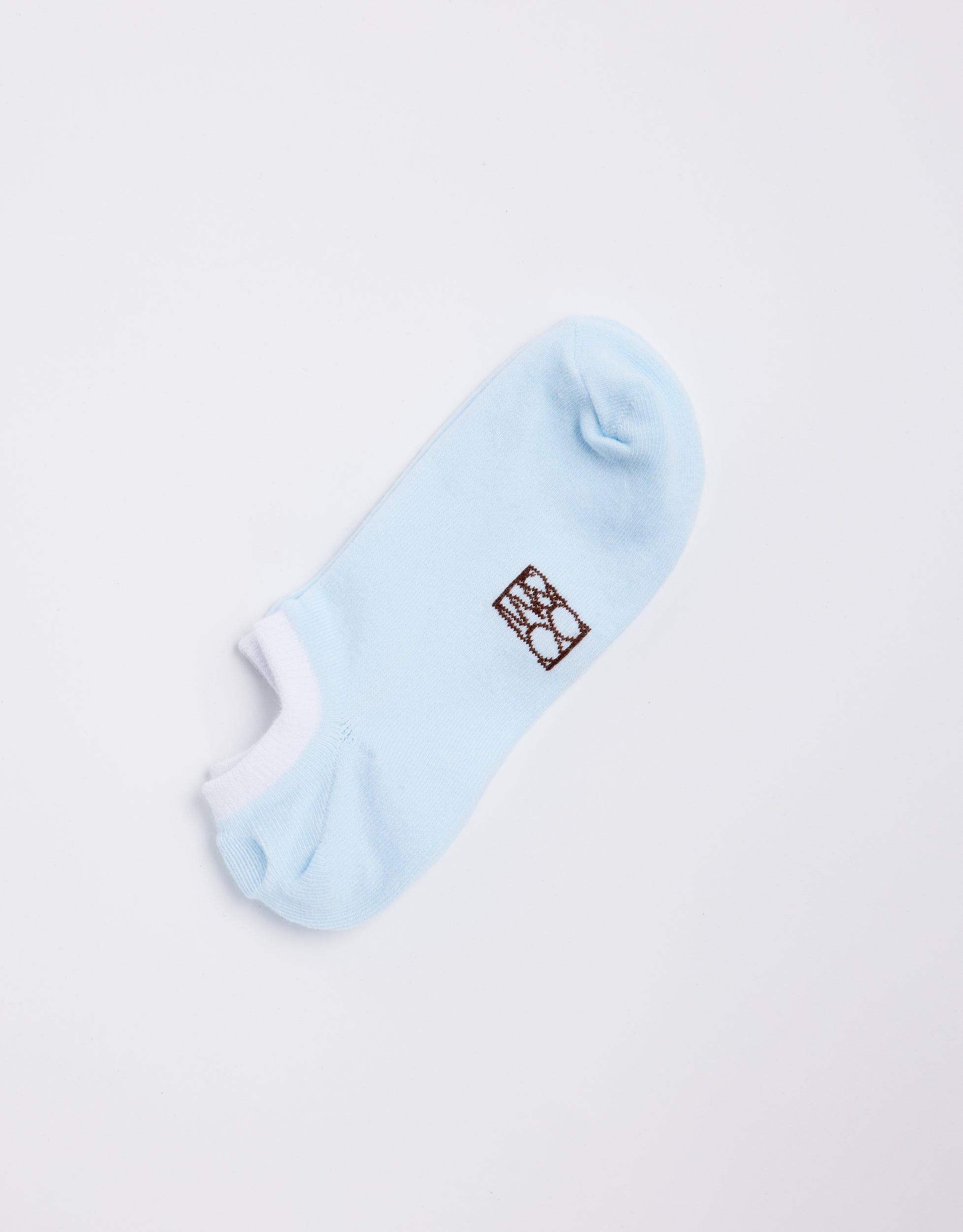 Monogram Socks - Ice Blue/White 2 Pack
