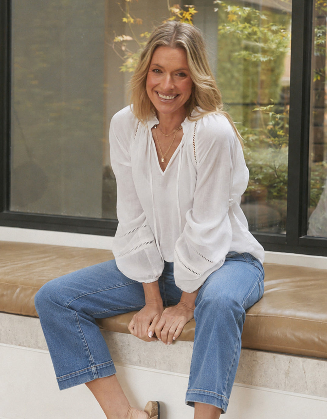 Isabelle Blouse - White