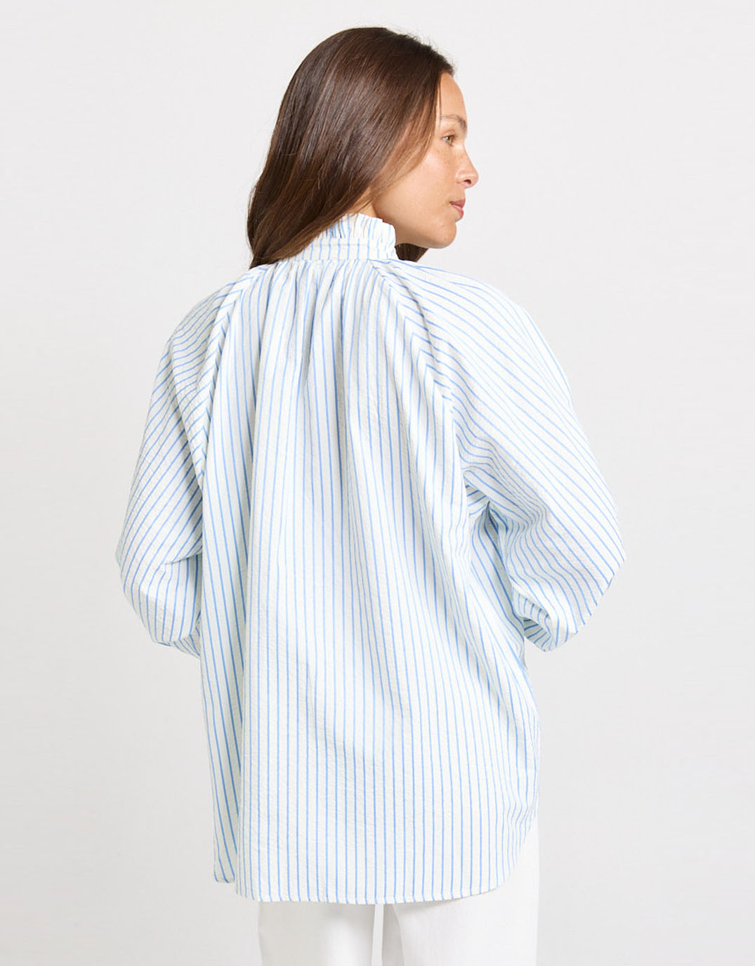 Romi Shirt - Blue Stripe