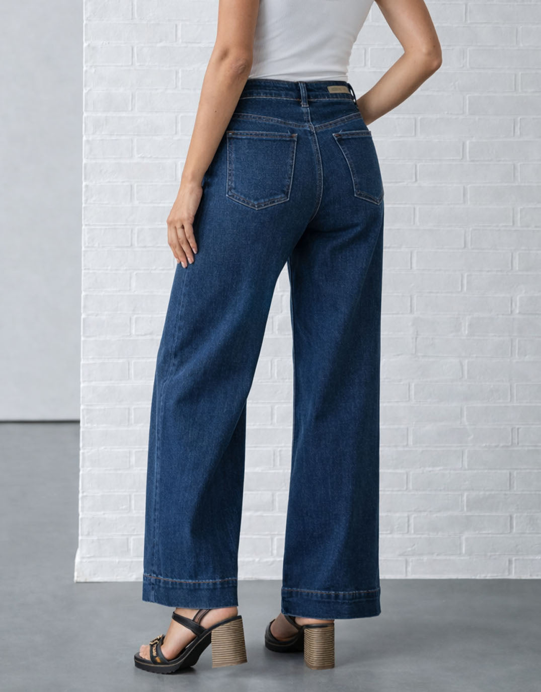 Ellery Stretch Straight Leg Jeans - Dark Wash