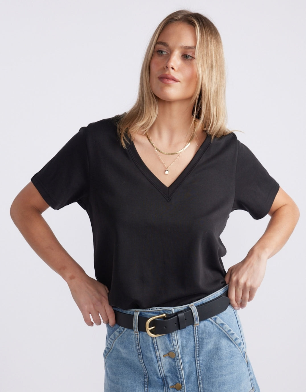The Edit Tee - Black