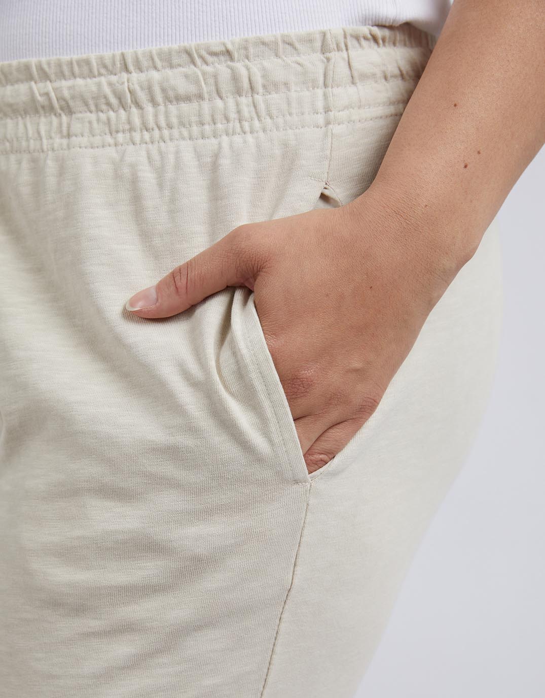 3/4 Brunch Pants - Natural