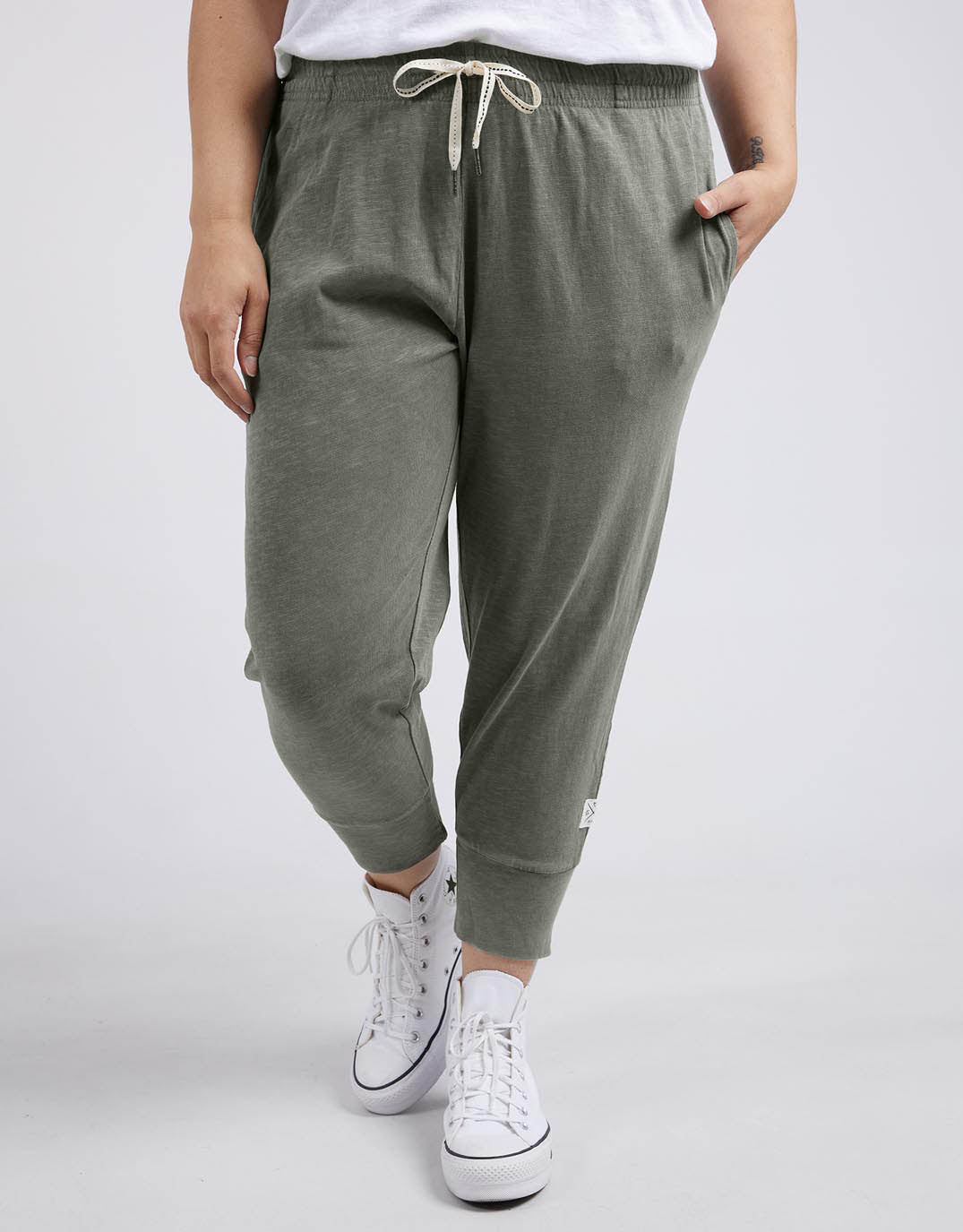 3/4 Brunch Pants - Khaki