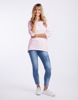 elm-annie-3-4-sleeve-tee-pink-lady-womens-clothing