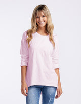 elm-annie-3-4-sleeve-tee-pink-lady-womens-clothing