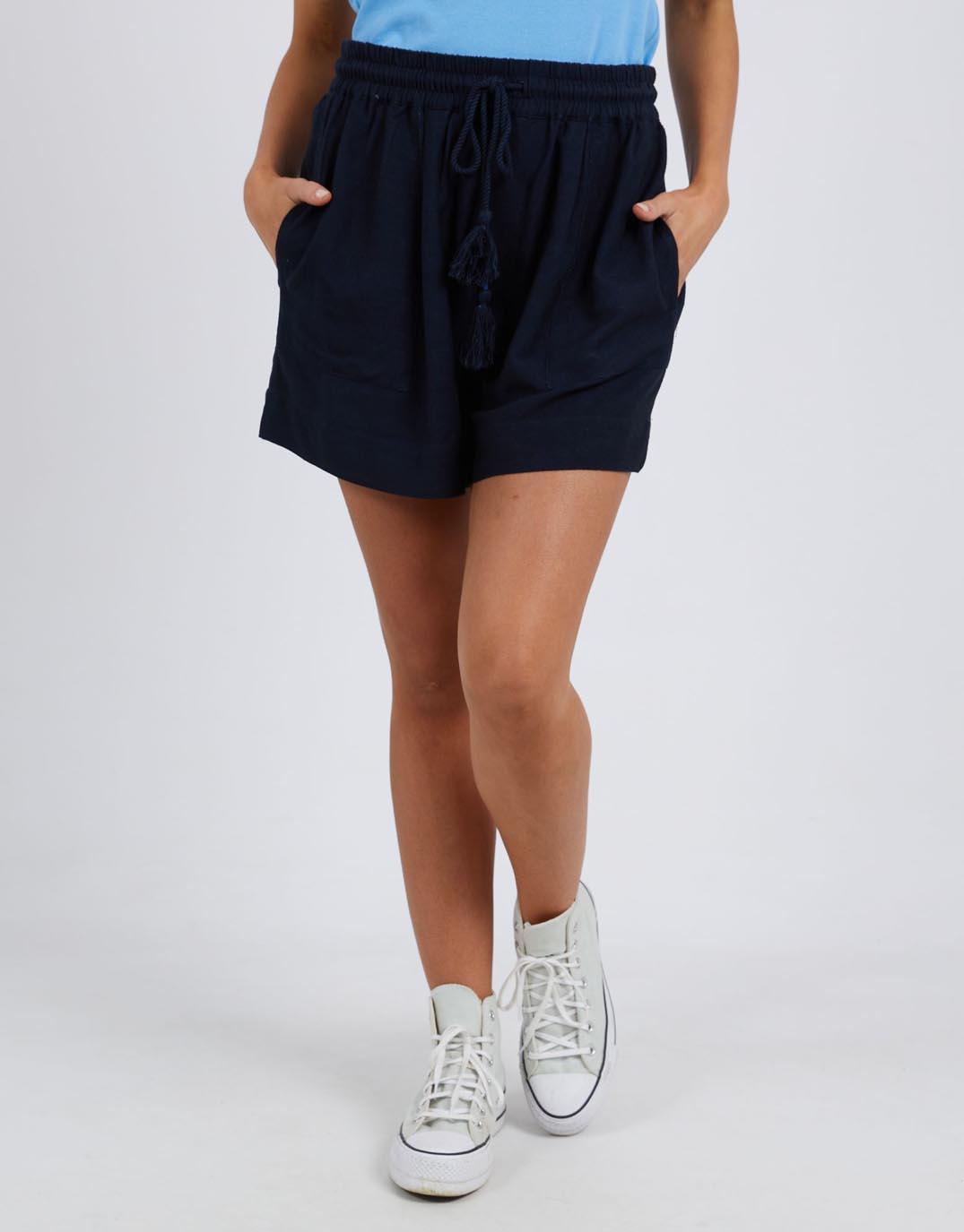 Navy blue hot sale women shorts