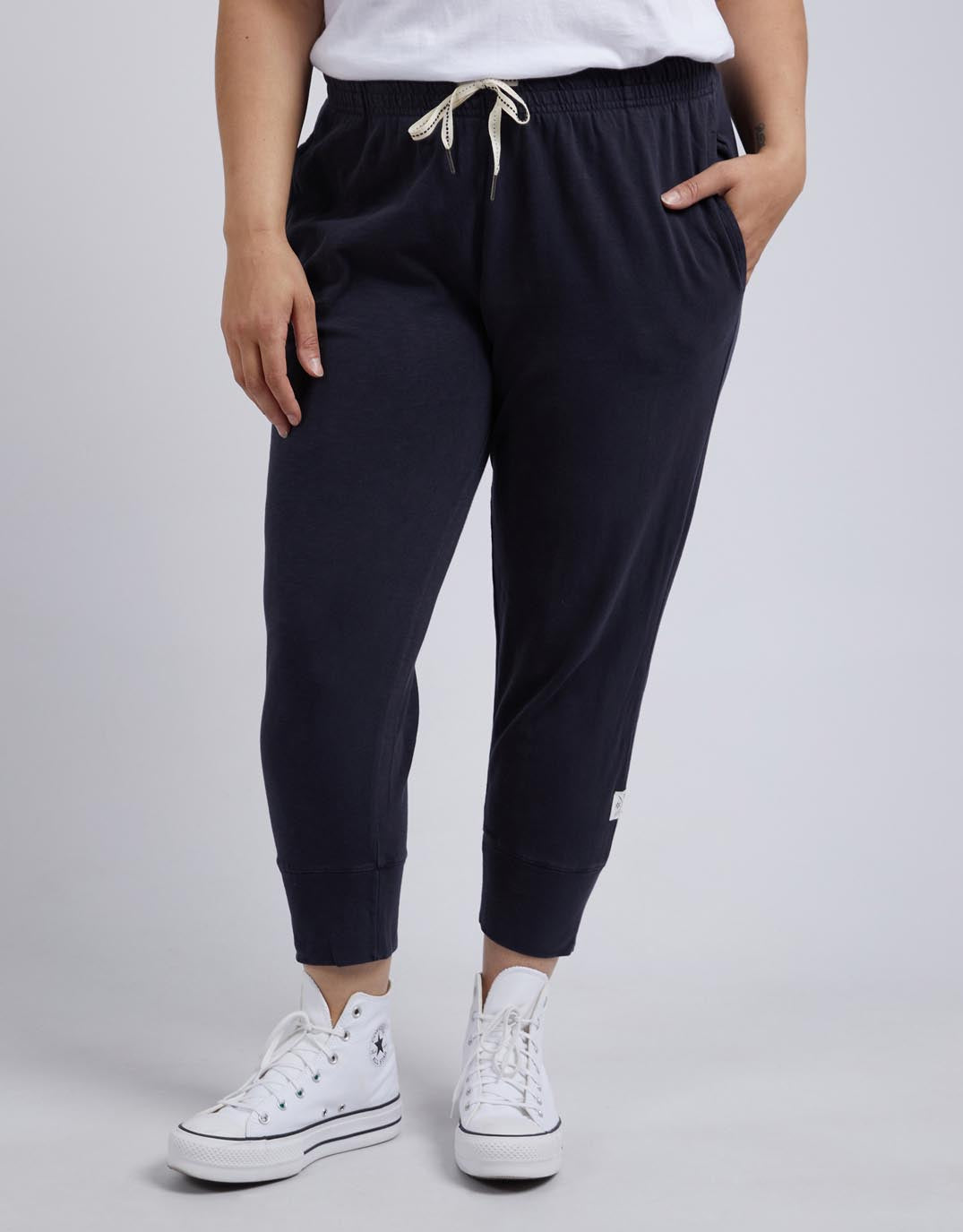 3/4 Brunch Pants - Navy