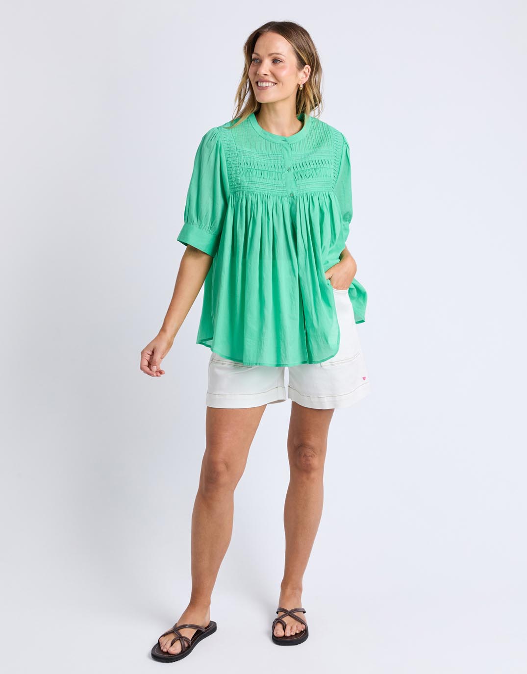 elm-monty-short-sleeve-shirt-gumdrop-green-womens-clothing