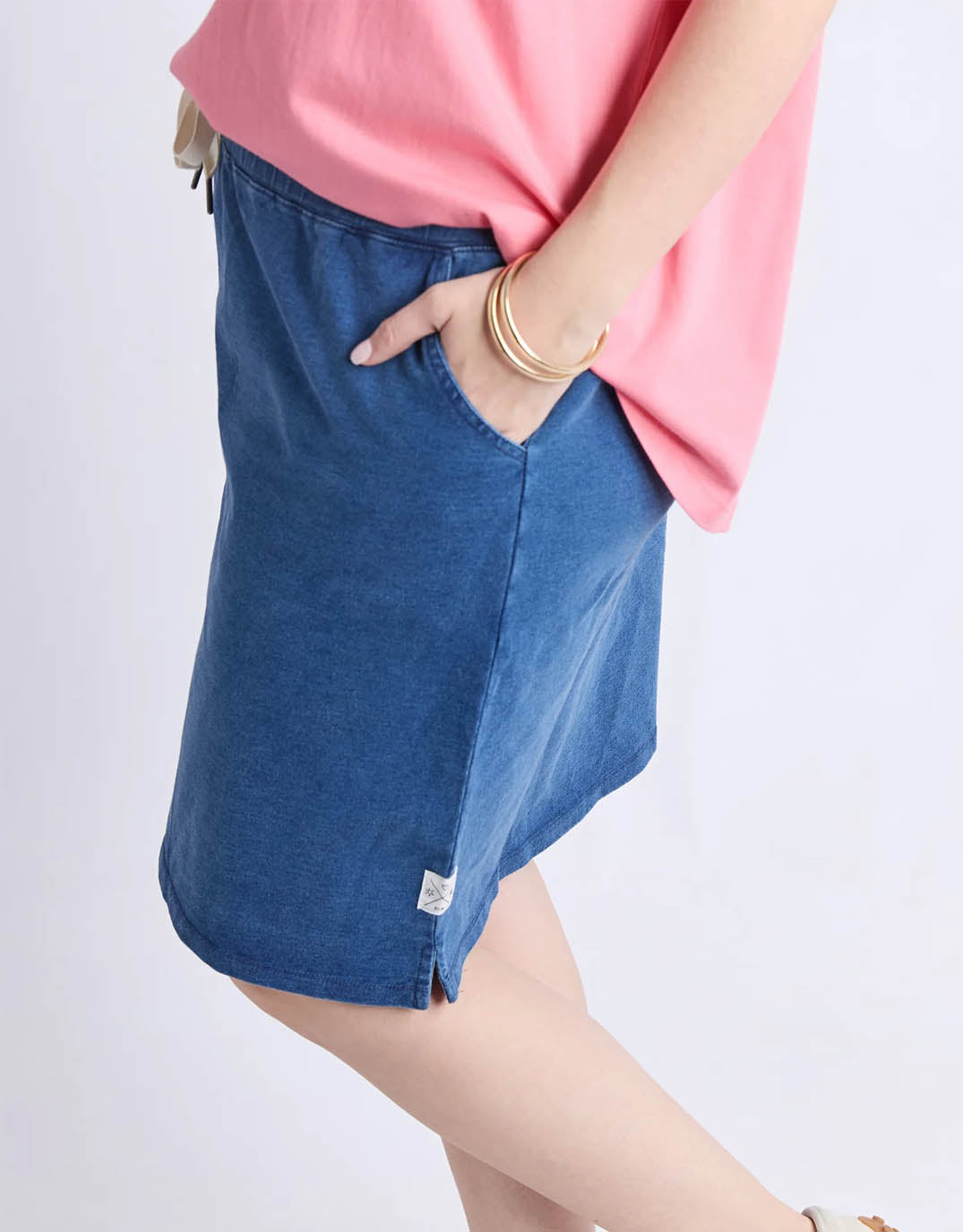 elm-rickety-skirt-blue-denim-look-womens-clothing
