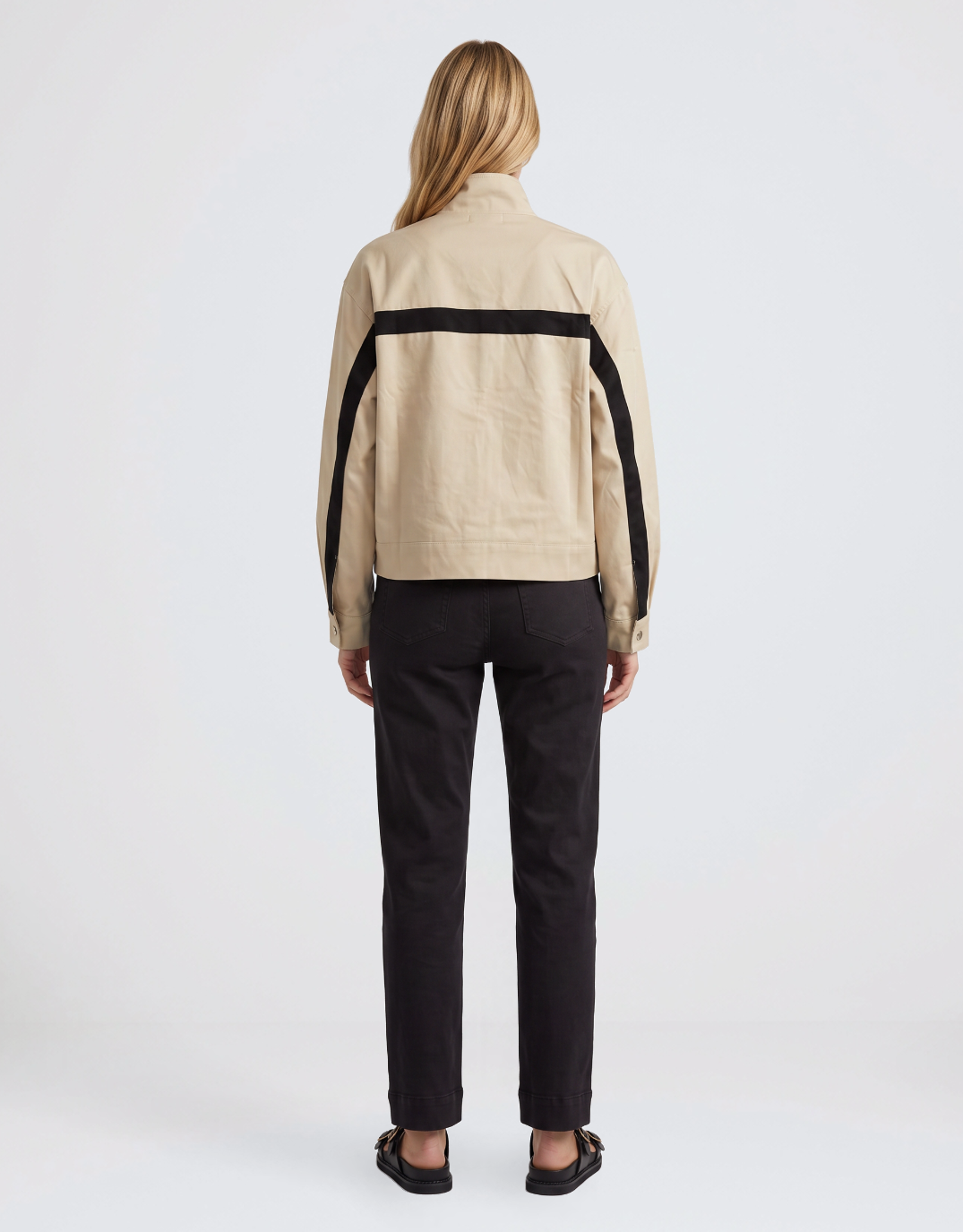 Emmerson Jacket - Latte/Black