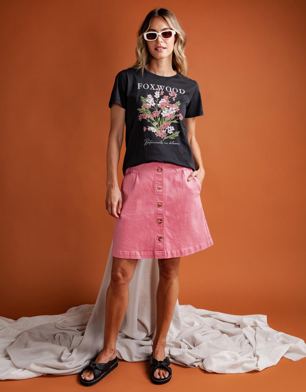 Amanda Skirt - Musk Pink