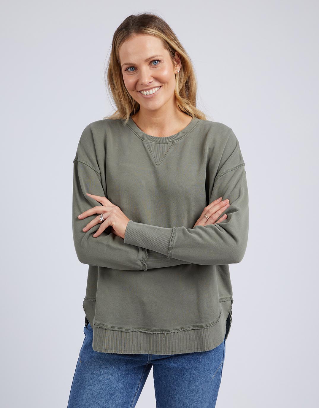 foxwood-delilah-crew-khaki-womens-clothing