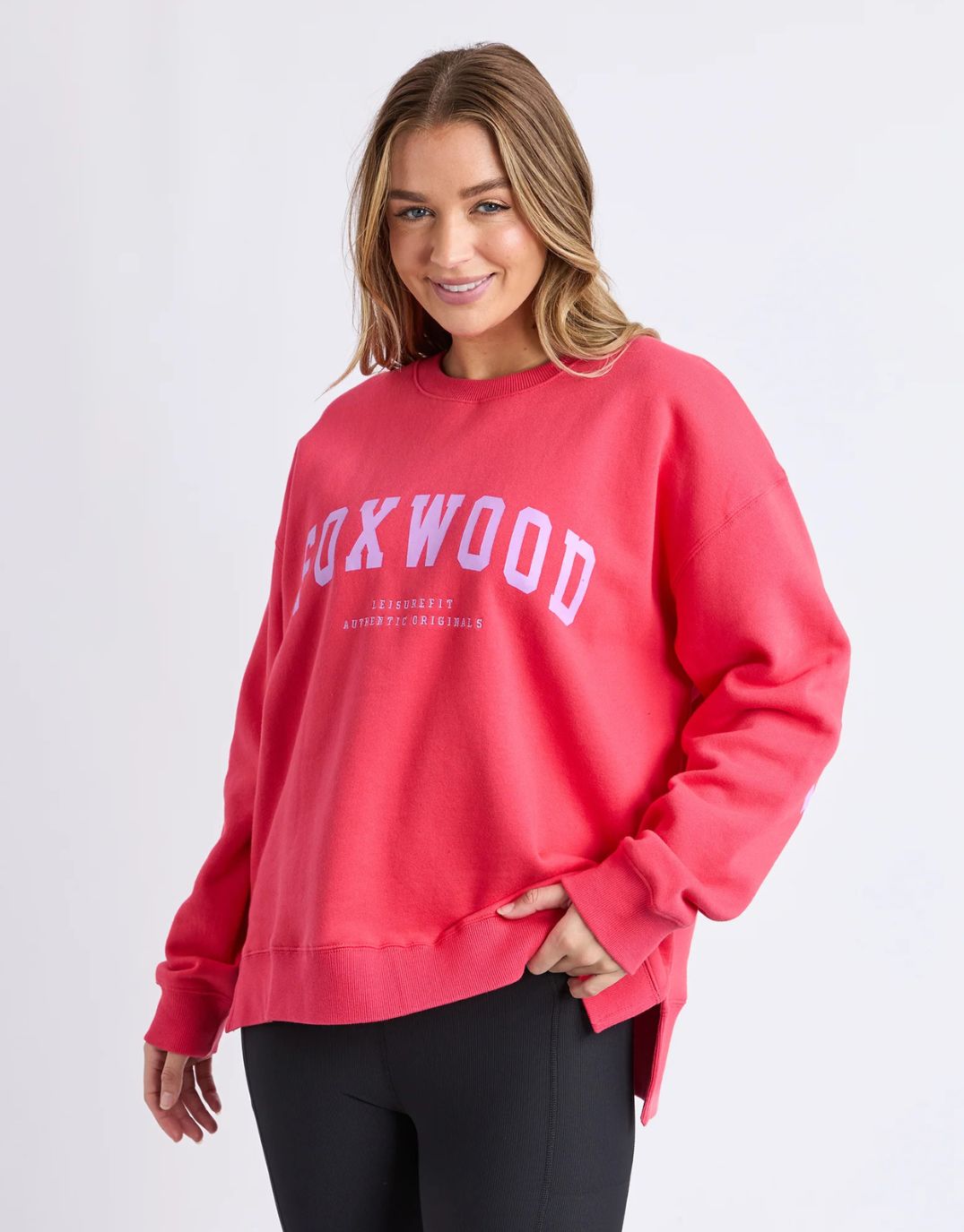 foxwood-interval-crew-rasp-neon-lilac-womens-clothing