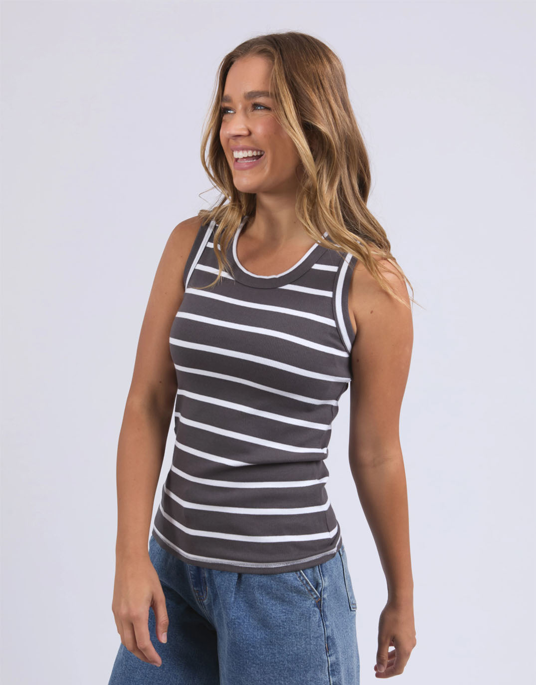 foxwood-iris-stripe-tank-charcoal-with-white-stripe-womens-clothing