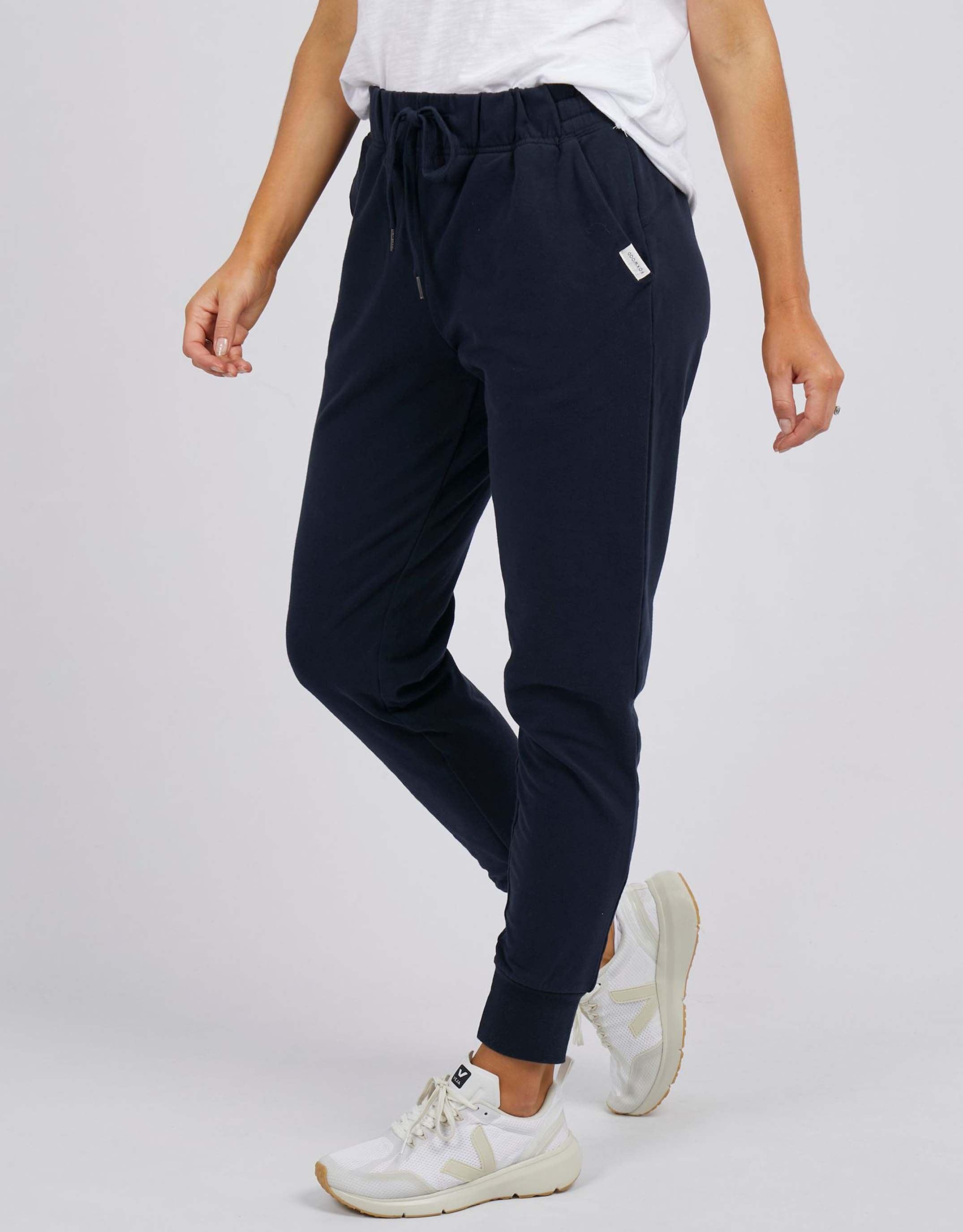 Foxwood - Lazy Days Pants - Navy - White & Co Living Pants
