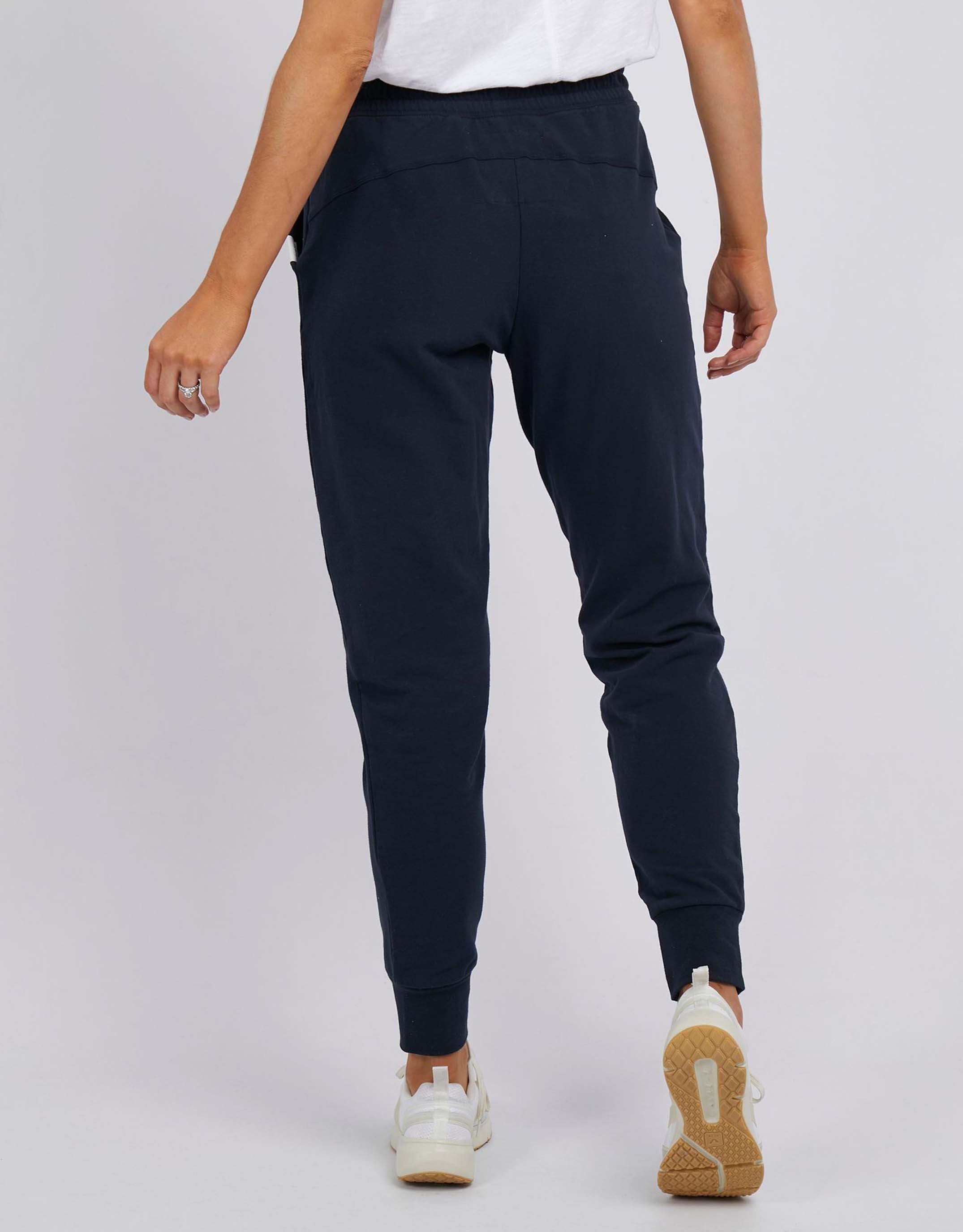 Foxwood - Lazy Days Pants - Navy - White & Co Living Pants