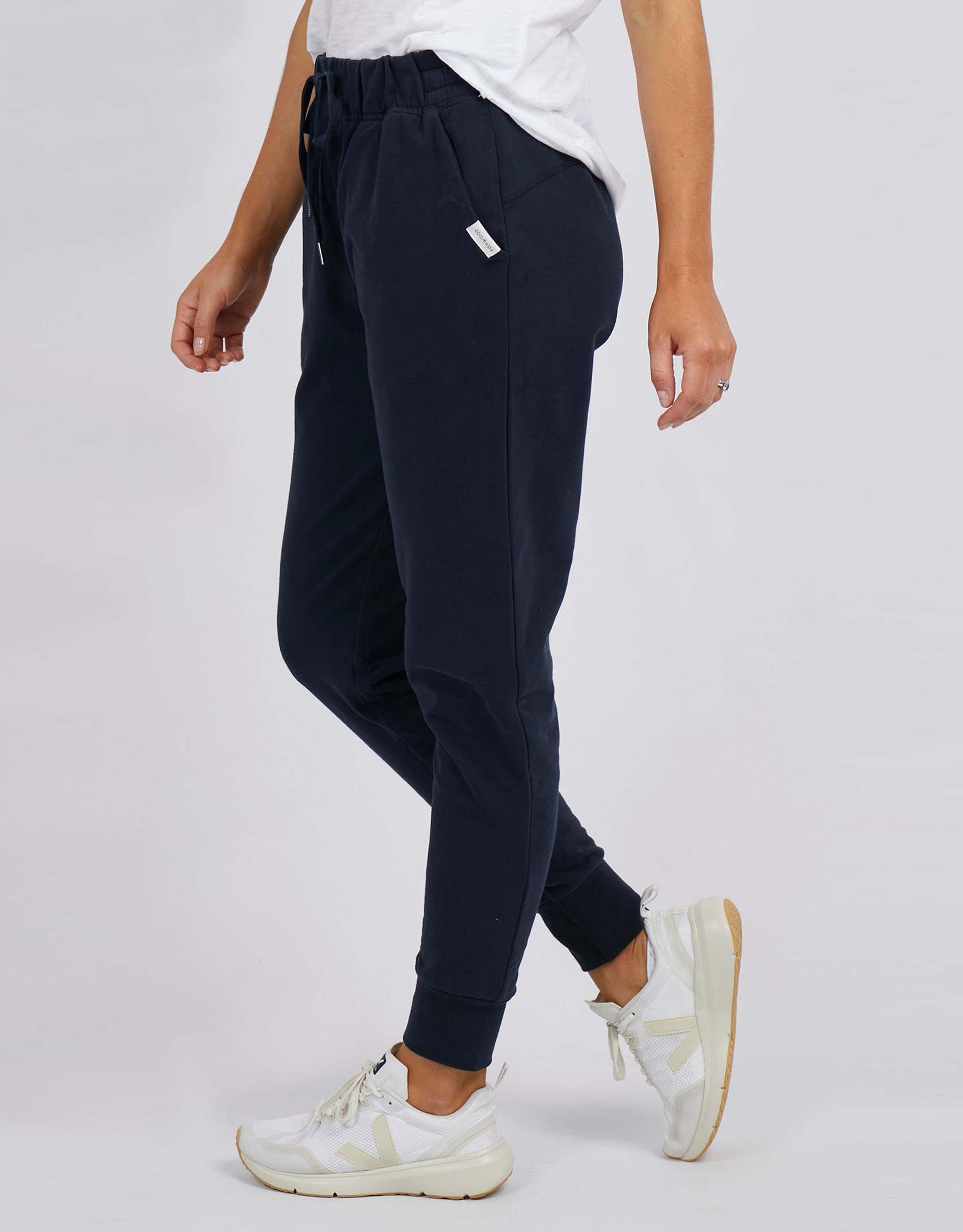 Foxwood - Lazy Days Pants - Navy - White & Co Living Pants