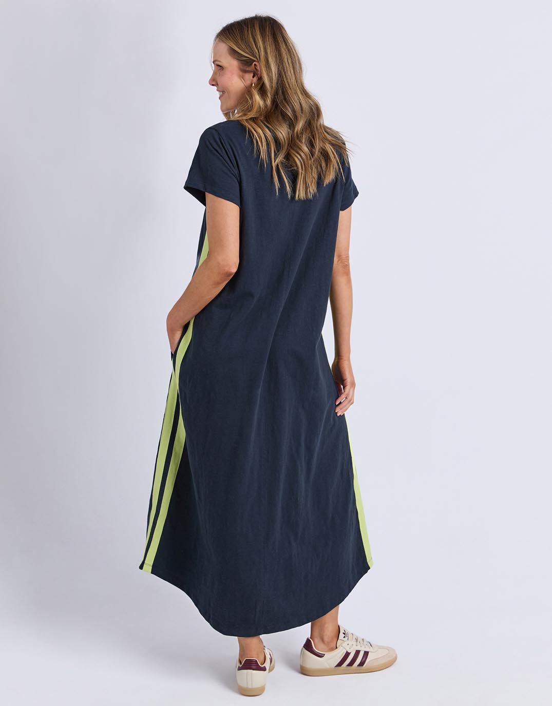 foxwood-recovery-dress-navy-neon-lemon-womens-clothing