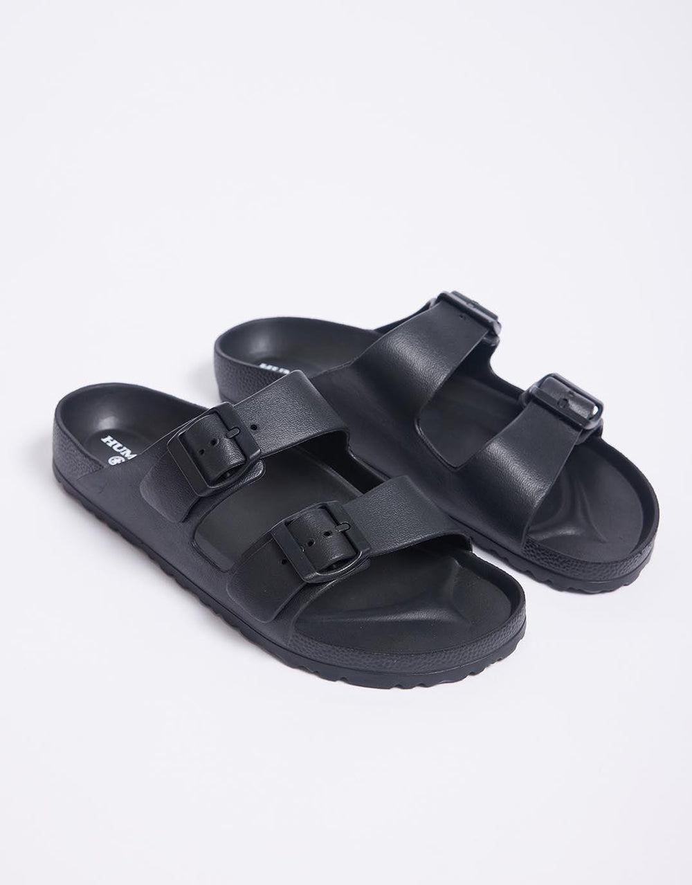 Human Shoes - Ripe Slide - Black - White & Co Living Shoes