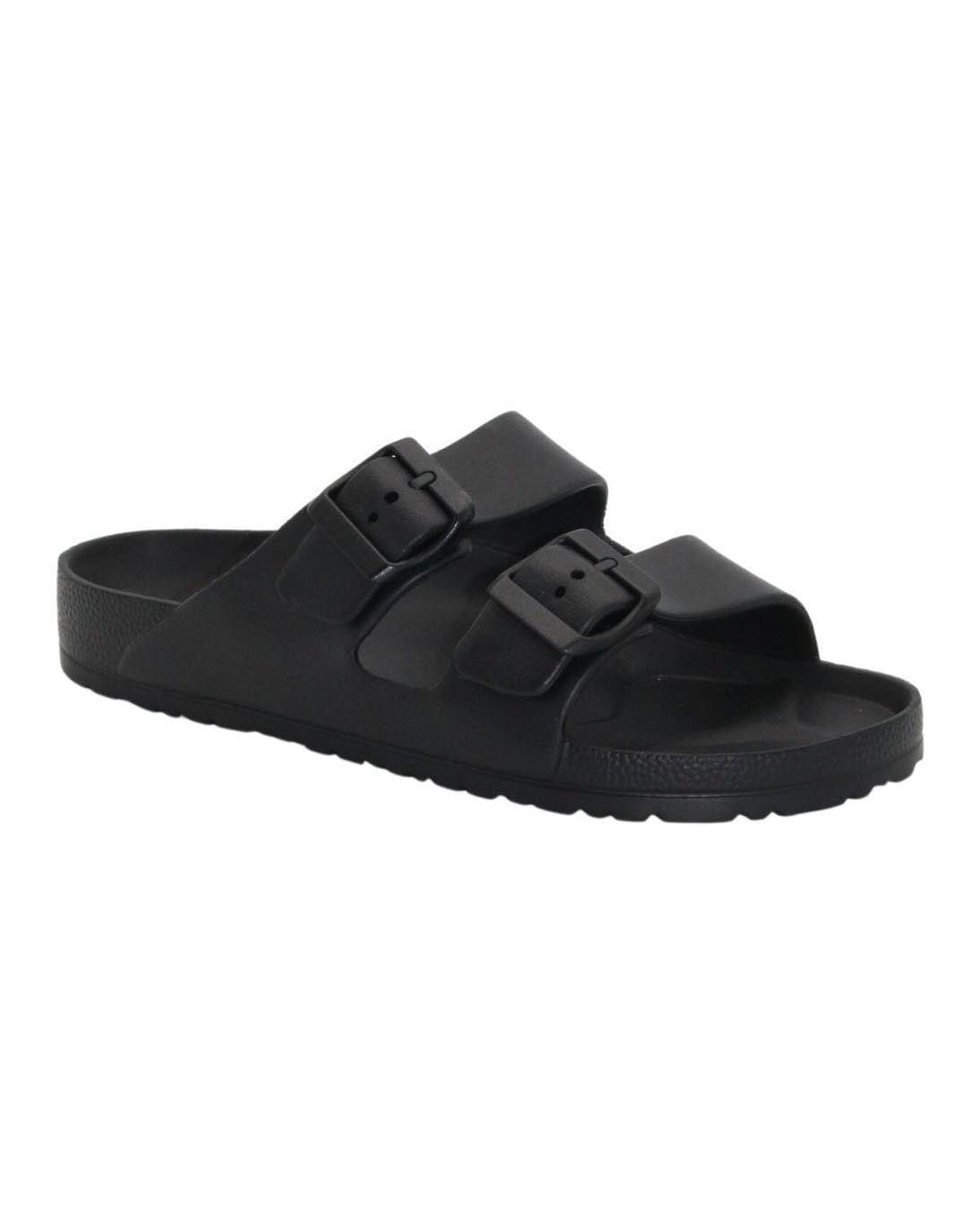 Human Shoes - Ripe Slide - Black - White & Co Living Shoes