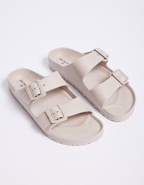 Human Shoes - Ripe Slide - Grey - White & Co Living Shoes