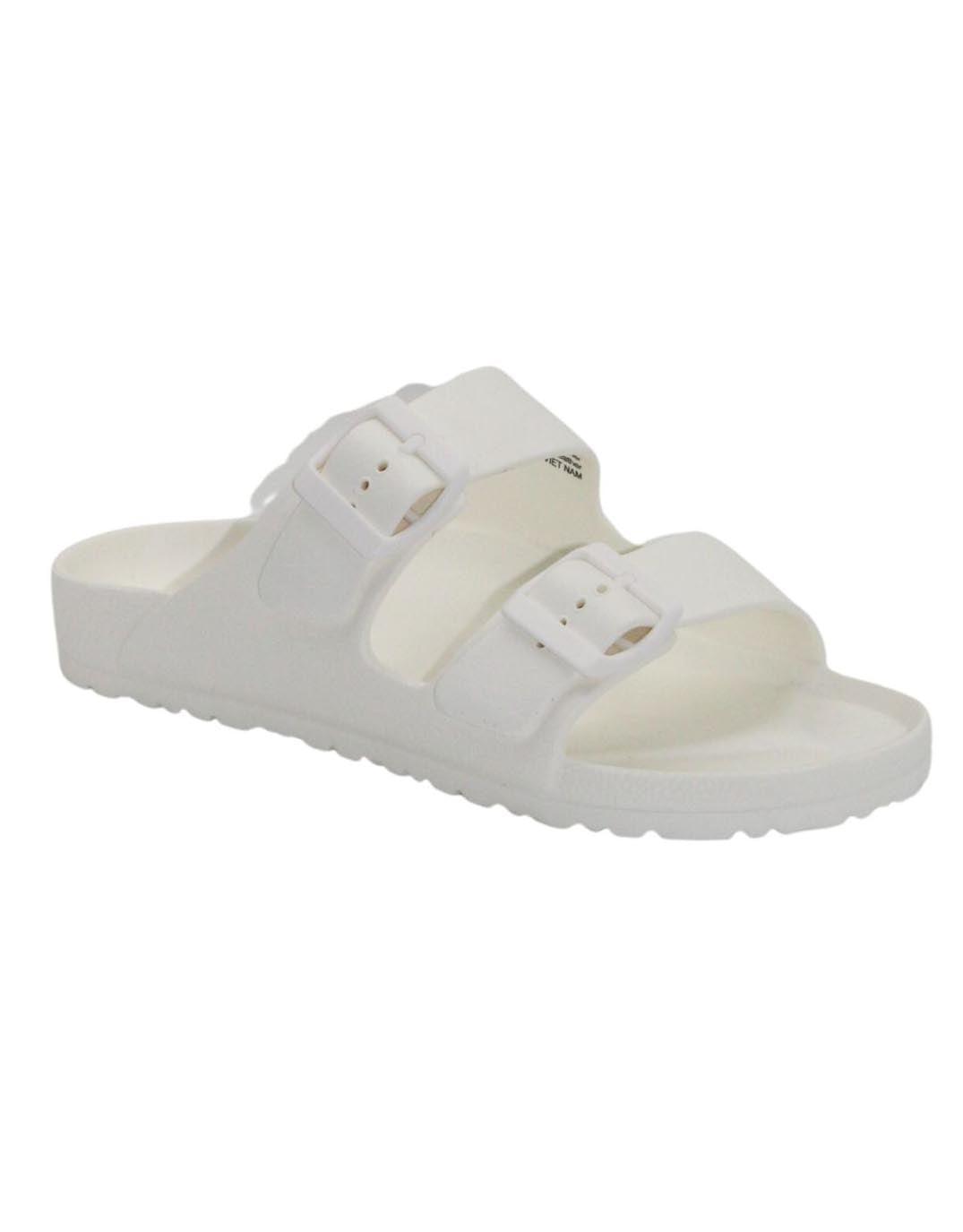 Human Shoes - Ripe Slide - White - White & Co Living Shoes