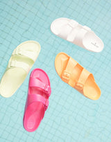Human Shoes - Ripe Slide - White - White & Co Living Shoes