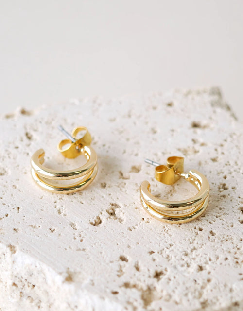humble-heart-double-loop-gold-earrings