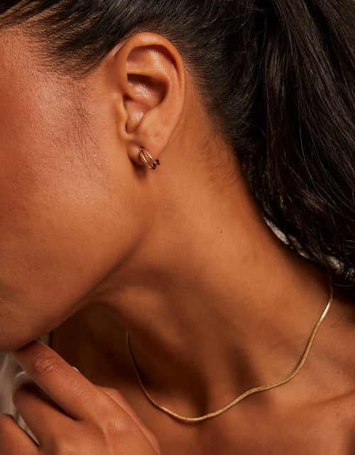 humble-heart-double-loop-gold-earrings