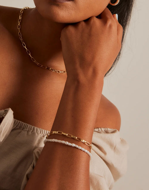 humble-heart-paper-clip-gold-bracelet