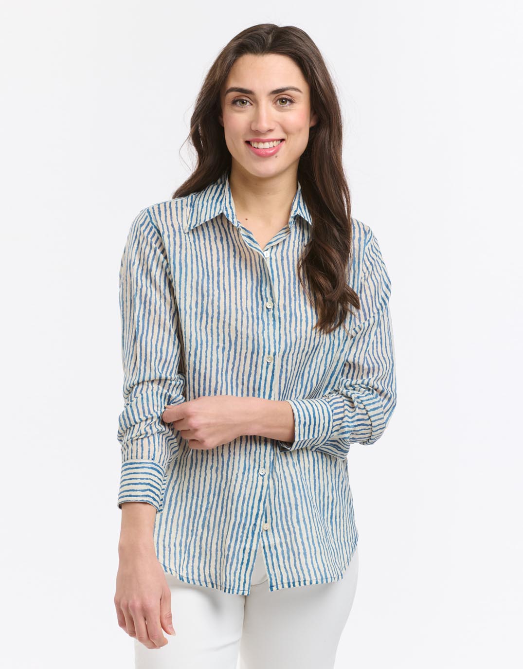 italian-star-collins-shirt-blue-stripe-womens-clothing