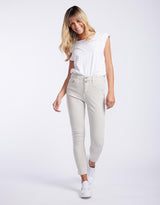 Italian Star - Emma Stretch Jean - Beige - White & Co Living Jeans