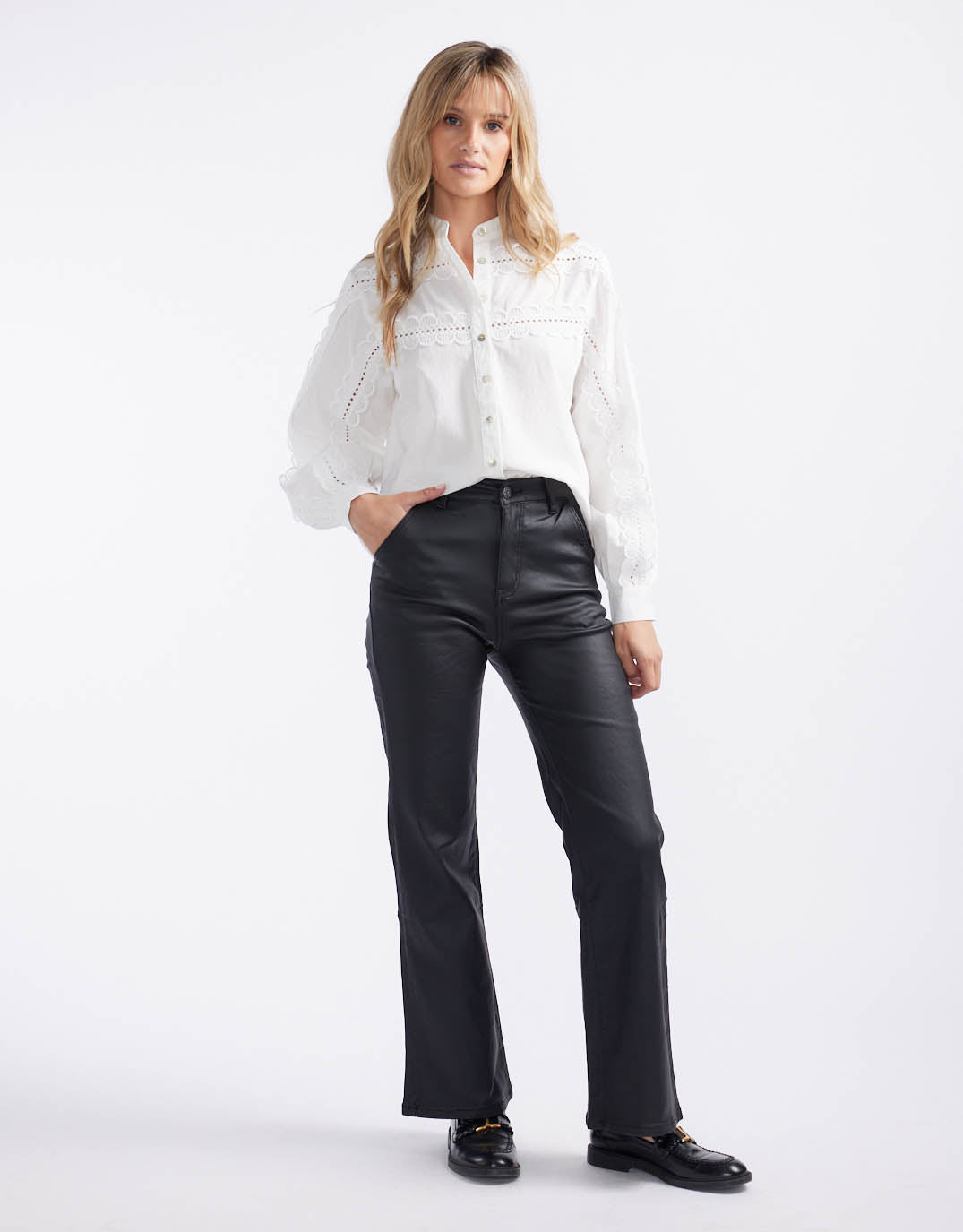 italian-star-shirley-jeans-black-coated-womens-clothing