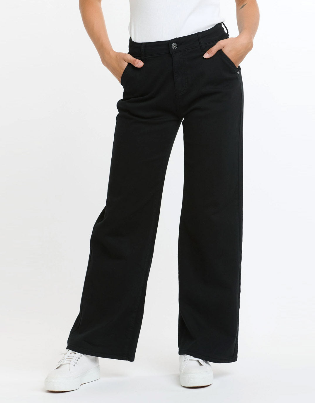 italian-star-shirley-jeans-black-womens-clothing