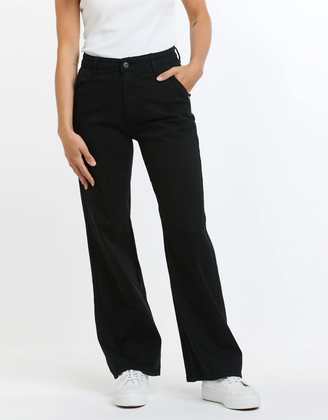 italian-star-shirley-jeans-black-womens-clothing