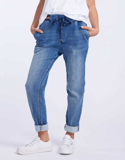 Italian Star - Tommy Jean - Mid Wash - White & Co Living Jeans