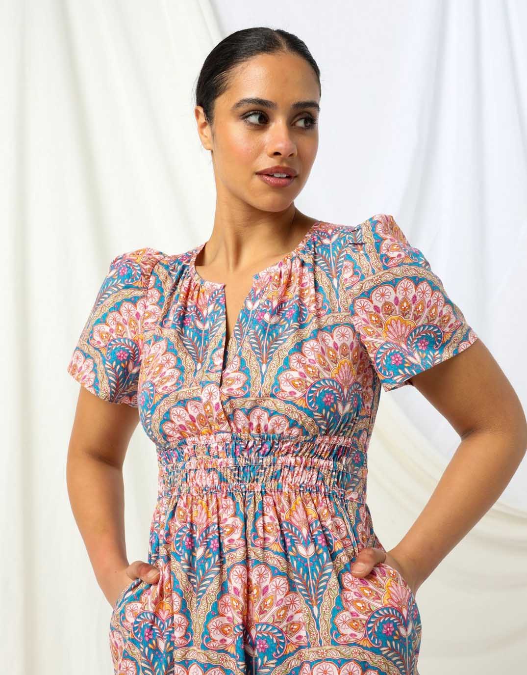 kachel-megan-dress-multi-womens-clothing