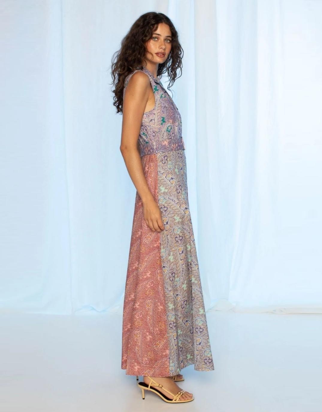 kachel-patricia-cotton-maxi-dress-multi-womens-clothing