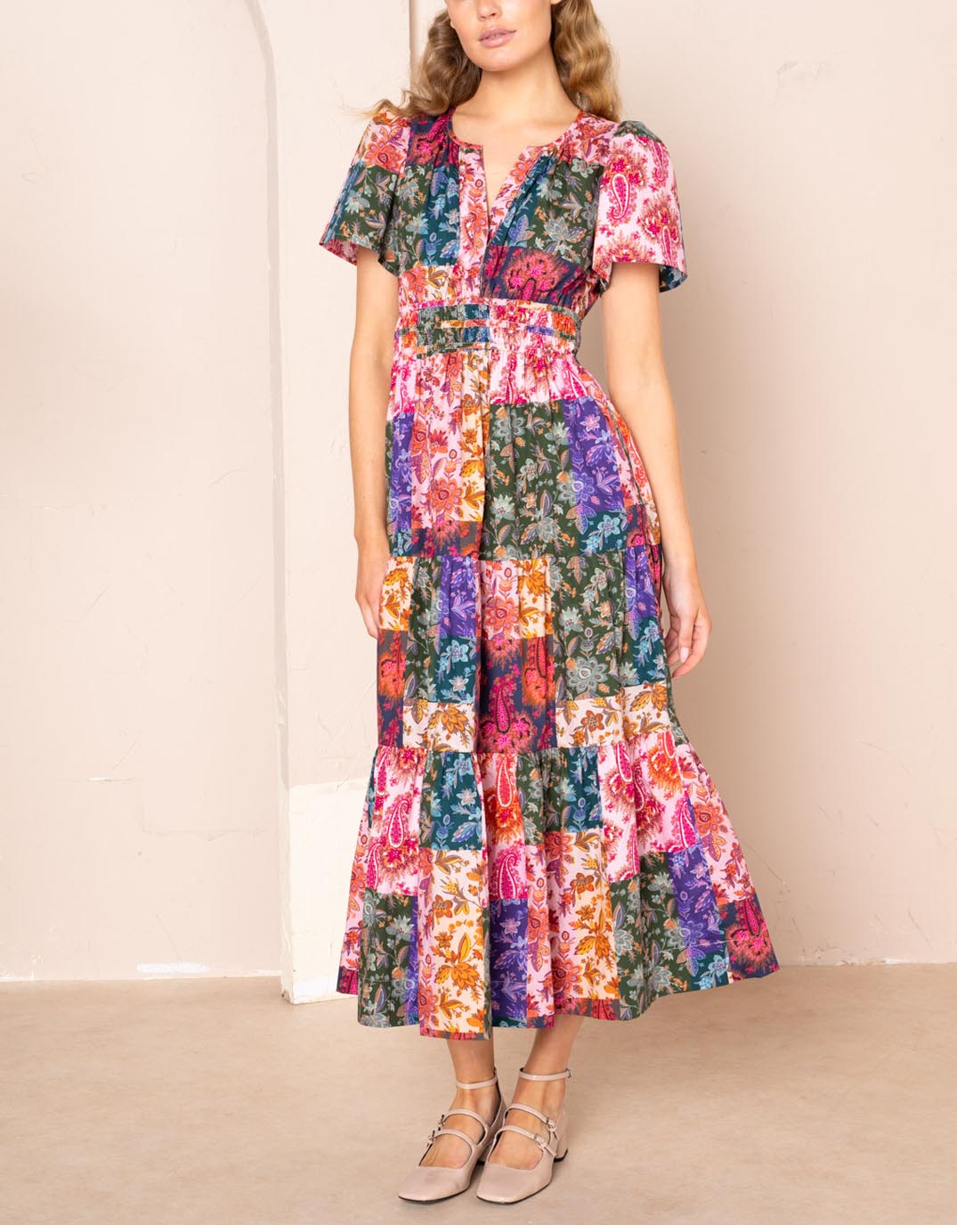 kachel-victoria-midi-dress-mosaic-paisley-womens-clothing