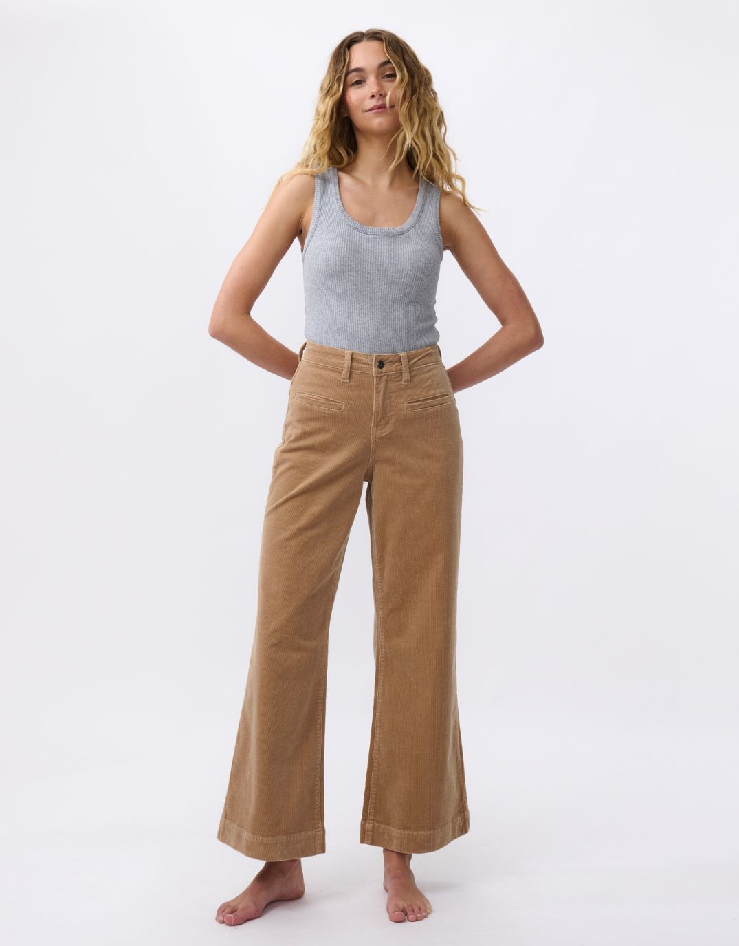 kireina-freya-wide-leg-cords-camel-womens-clothing