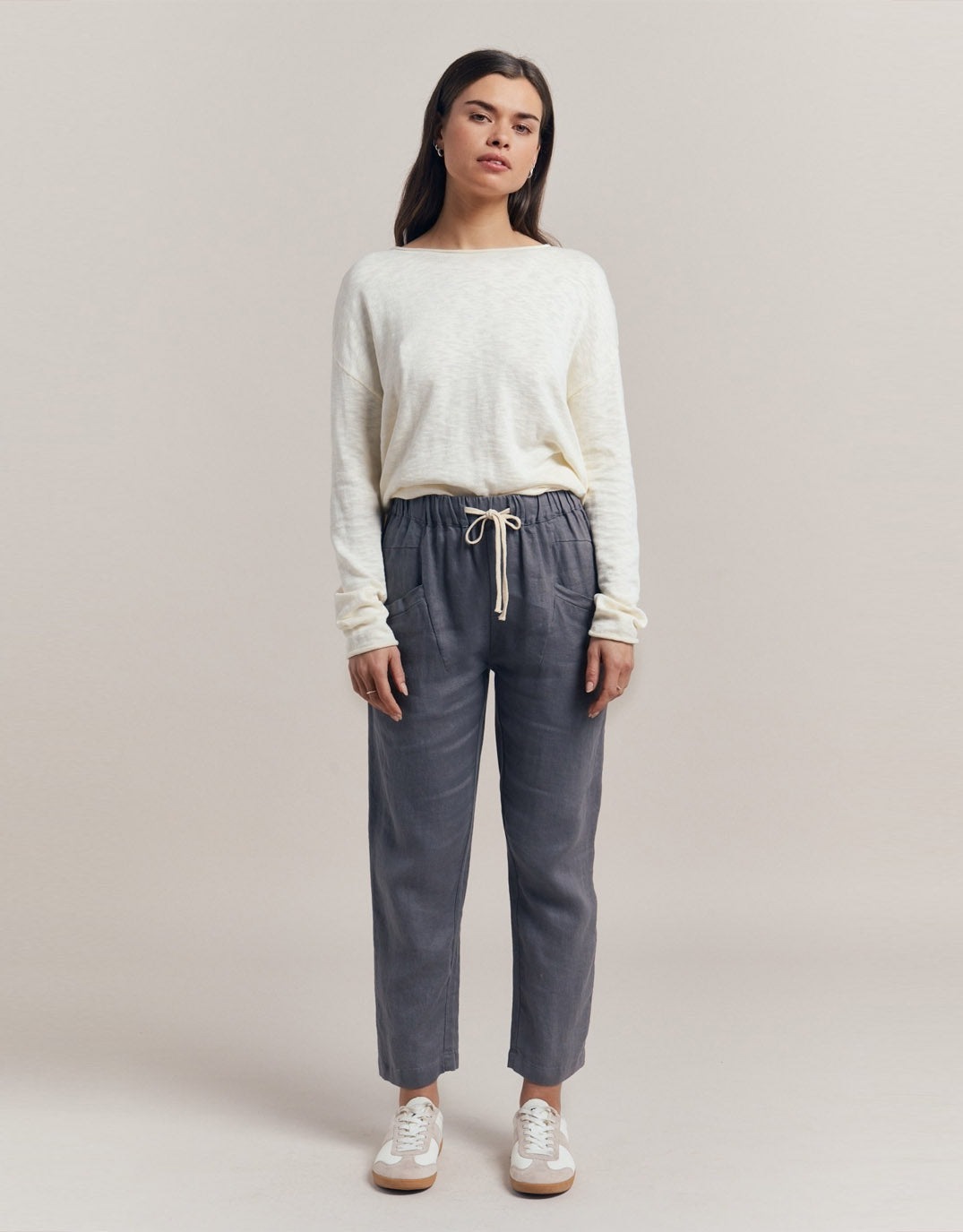 little-lies-luxe-linen-pants-grey-womens-clothing