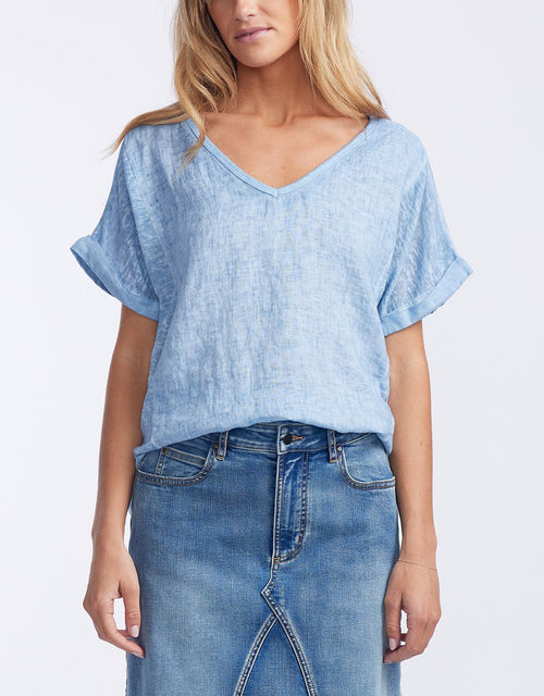 love-from-italy-v-neck-calypso-short-sleeve-top-denim-womens-clothing