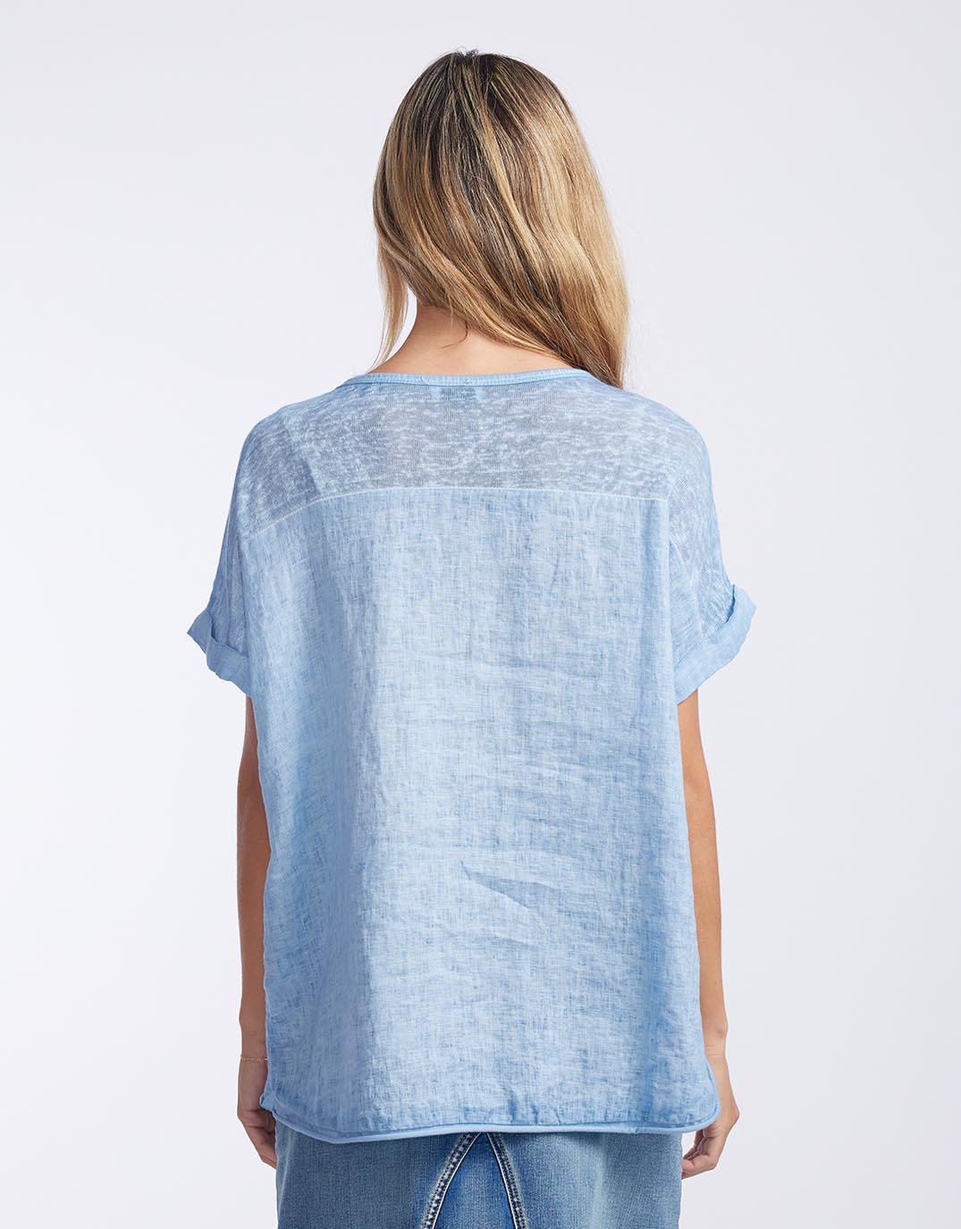 love-from-italy-v-neck-calypso-short-sleeve-top-denim-womens-clothing