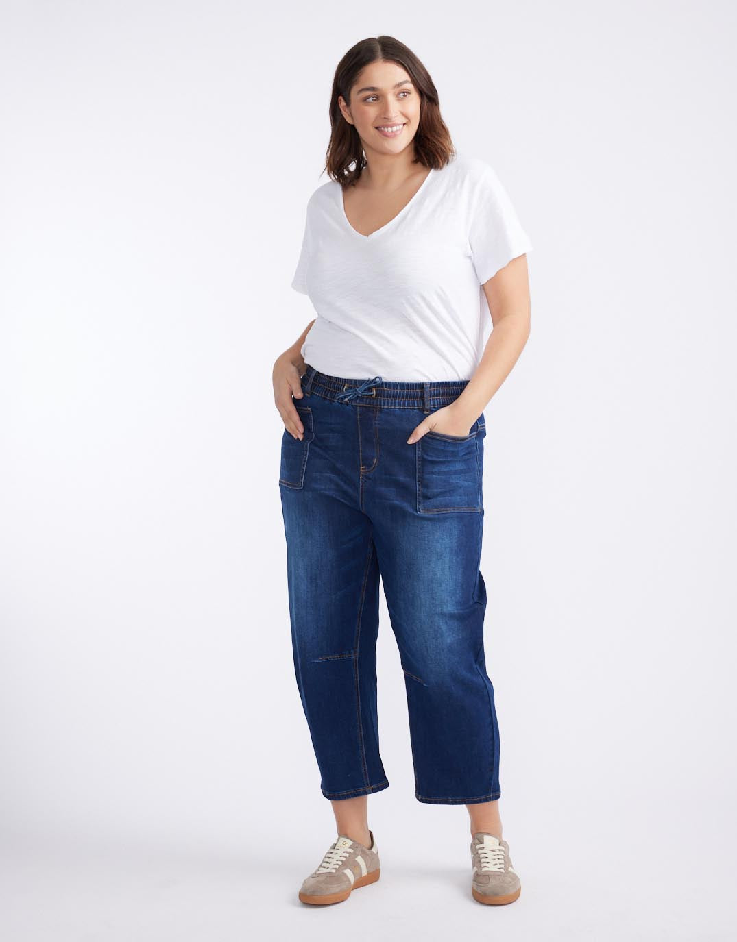 Leo Barrel Jeans - Ink