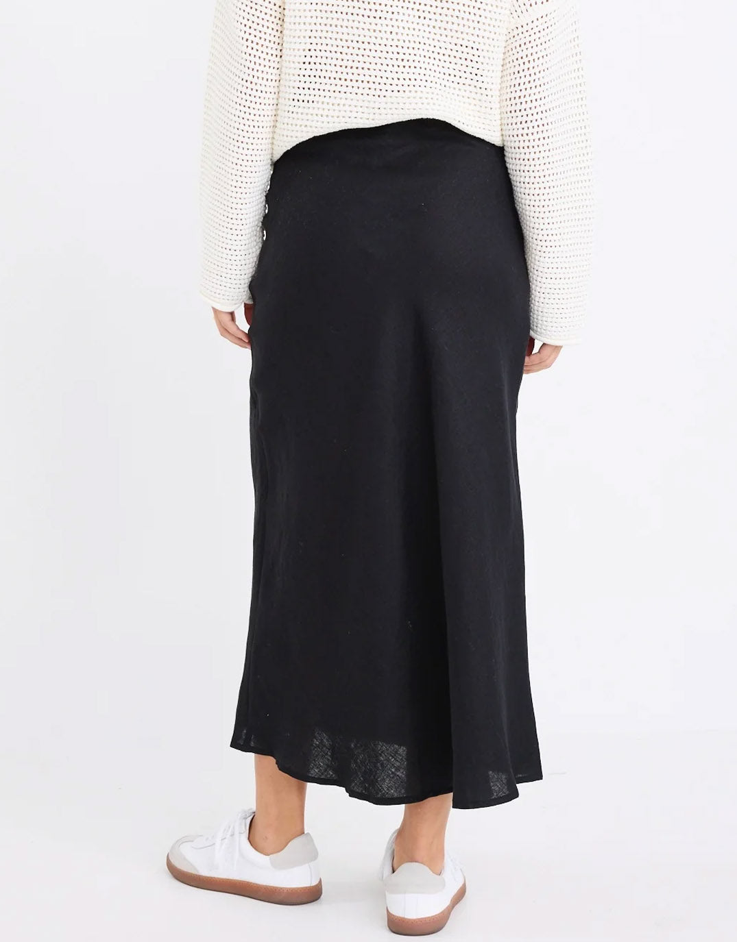 reunion-the-label-bliss-linen-bias-midi-skirt-black-womens-clothing